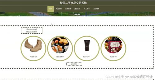 基于Django的校園二手商品交易系統(tǒng)設計與實現(xiàn)